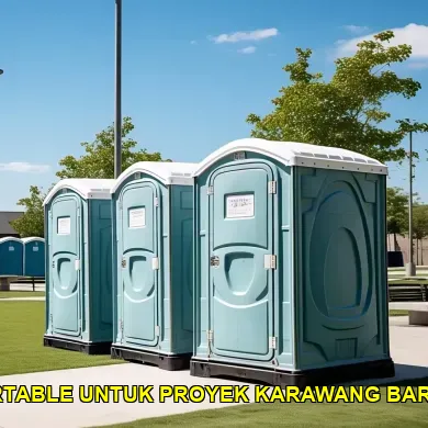 sewa toilet portable untuk proyek karawang barat profesional